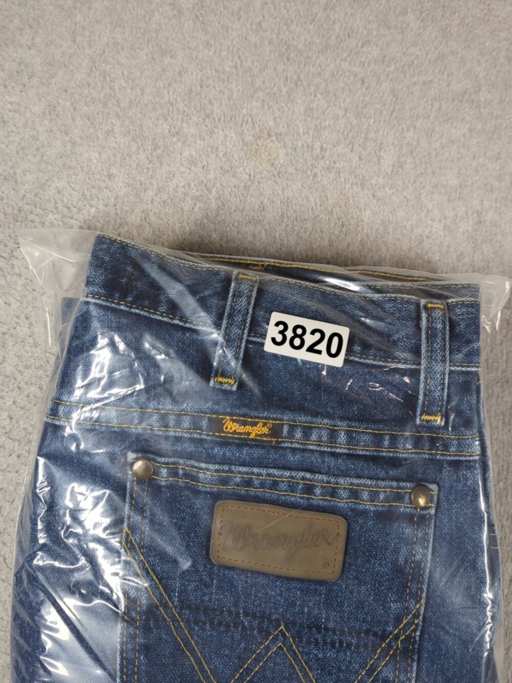 Wrangler George Strait Jeans Men's 33x30 (Actual 32x30) Blue Cowboy Cut Rodeo - Picture 10 of 10